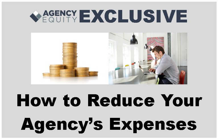How to Reduce  your Agency's Expenses